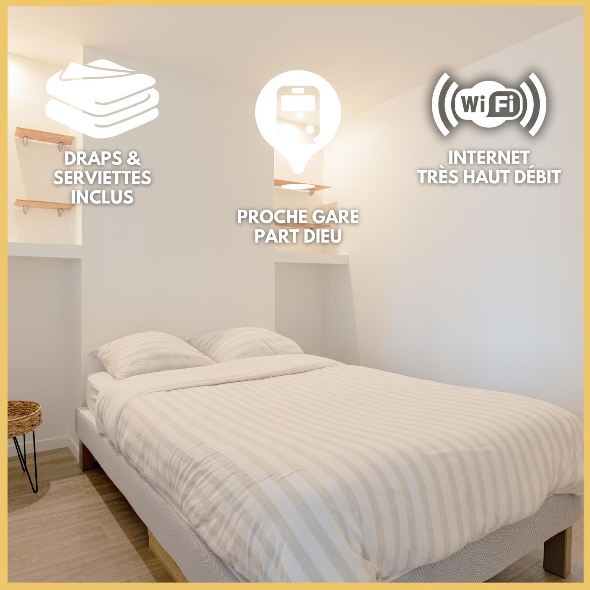 Le Lac - Appartement 15' Partdieu Et Bellecour Lyon Eksteriør billede